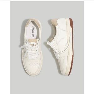Court Sneakers in White Leather - never been worn